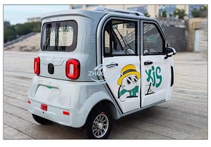 Mini Triciclo Eléctrico Multiusos Seguro para Transporte Familiar - Product Image 2