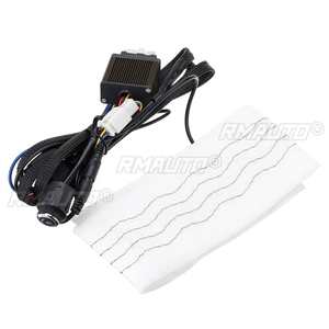 Kit de Calefacción para Volante de Coche, Almohadilla Térmica de Fibra de Carbono con Interruptor LED de 6 Niveles, Protector de Volante Universal para Invierno - Product Image 4