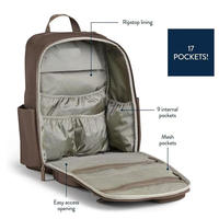 Tas Ransel Popok Bayi Anti Air Ukuran Besar dengan Alas Ganti Popok, Tas Ransel Popok Bayi untuk Anak Perempuan & Laki-laki