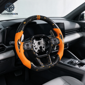 Maßgefertigtes Lenkrad aus geschmiedetem Carbon für Honda Civic Gen Accord 10. 9. 11. Fl Acura Integra DC2 DC5 CV1 DE4 Rsx Tsx Tlx - Product Image 6