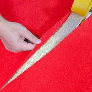 Adhésif fort enlevé facilement <span class=keywords><strong>tapis</strong></span> de tissu adhésif en caoutchouc ruban à base de tissu double face - Product Image 4