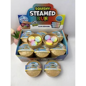 Mini Kawaii Dumpling Squishy Toy Slow <b>Rebound</b> Squeeze Bun Toy Stress Relief Sensory Fidget Toy Factory Supply - Product Image 5