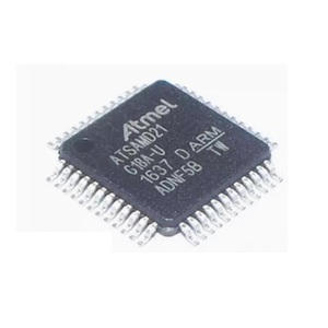 ATSAMD21G18A-AU 32-Bit para BRAÇO Cortex M0 + RISC MCU 256KB Flash 48 pinos TQFP 3.3V microcontroladores e processadores FPGA - Product Image 1