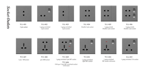 KLASS nouveau design norme européenne interrupteur mural et prise Application domestique interrupteur mural 2 bandes 1 voie interrupteur mural 10A interrupteur d'éclairage - Product Image 4