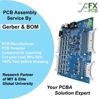 Controlador PLC de 6 Capas PCBA para Línea de Producción de Automatización Industrial con PCB de Cobre Reforzado y Revestimiento Conformal