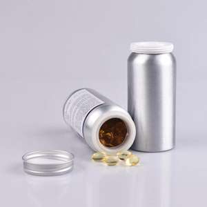 Vitamine Aluminium Metalen Blikjes Leeg 100Ml 120Ml Goede Afdichting Brede Mond Supplement Fles Aluminium Vitamine Flessen - Product Image 4