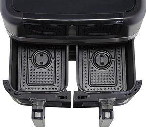 Friteuse à air de grande capacité à double panier Deux pièces 2 paniers indépendants Friteuse à air double zone Four 10L 11L 12L - Product Image 4