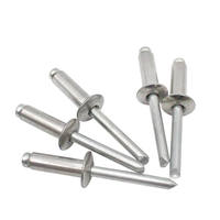 Rivets à tête ouverte en acier inoxydable, zingués, classe 51, rivets à tête CSK haute tension, conformes aux normes GB12618 et DIN7337