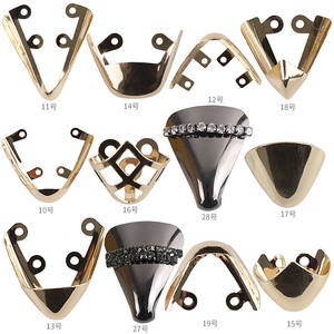 Protector de punta de zapatos de Metal, cubierta de punta de tacón alto, decoración de reparación de protección de zapatos - Product Image 6