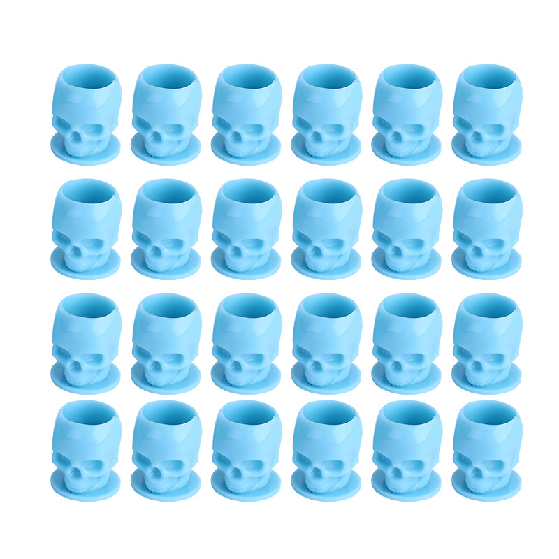 สีฟ้า 100ชิ้น
