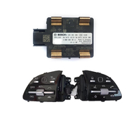 2019-2022 pour Mercedes Benz EQA EQB GLE GLS X243 X167 X247 Distronic Direction ACC Système d'aide à la conduite Volant en cuir