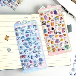 Adesivi 3D <span class=keywords><strong>Divertenti</strong></span> e Dolci a Forma di Gelato e Frutta, Adesivi in Rilievo per Scrapbooking, Decorazione Diari e Cancelleria Fai-da-Te - Product Image 4