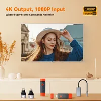 Émetteur et Récepteur Sans Fil, Décodage 4K, Entrée 1080P 60Hz, Sortie Ultra-Basse Latence, Plug and Play, Home Cinéma, Fabriqué en Chine