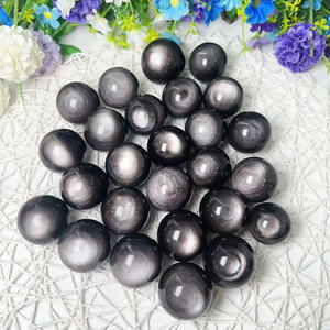 Piccola <span class=keywords><strong>sfera</strong></span> di ossidiana in argento naturale lucida <span class=keywords><strong>sfera</strong></span> di ossidiana <span class=keywords><strong>nera</strong></span> <span class=keywords><strong>sfera</strong></span> di pietra preziosa ossidiana <span class=keywords><strong>sfera</strong></span> di cristallo Chakra guarigione - Product Image 1