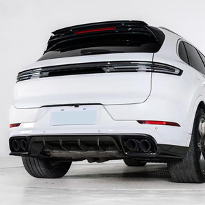 Parachoques Delantero/Trasero de Fibra de Carbono 2018-2023 con Luz Antiniebla, Fijación con Tornillos, Nuevo, Ajuste Universal, 1 Año de Garantía, Mejora para Cayenne - Product Image 5