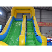 Toboggan Gonflable Sec Personnalisé Maison Gonflable Toboggan Aquatique pour Enfants Adultes avec Souffleur à Vendre
