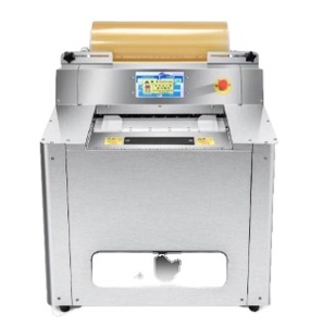Máquina Automática/Semiautomática de Envasado de Bandejas de Acero Inoxidable para Supermercados, Carne, Frutas Frescas, con Film Transparente de PE/PO/PVC - Product Image 3