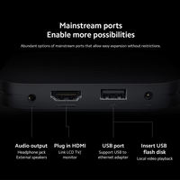 Versi Global Terbaru untuk TV Box S (Generasi ke-2) Quad Core 4K HDR10 Android 11 Smart TV Box dengan WiFi & Penyimpanan 8GB