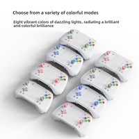 LinYuvo Lianyou Switch Joy-Con untuk Pengontrol Lampu RGB Strip Tombol Belakang Nirkabel Kiri/Kanan Pemetaan Makro KS42