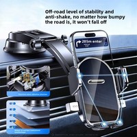 Support Téléphone Voiture 2026 Nouveau Type Ventouse Universel Fixation Navigation Console Centrale Tableau de Bord Rotation 360 Degrés