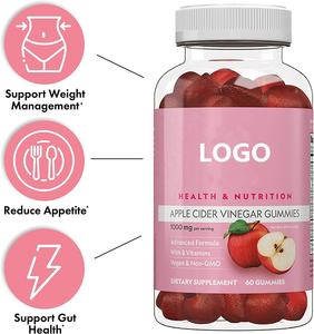 Échantillon gratuit Gommes à base de vinaigre de cidre de pomme multivitamines pour enfants et adultes - Product Image 1