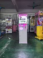 Populaire Xinye Mini Centre d'attractions : Machine à griffes d'arcade à monnayeur pour poupées, 130W, 1 joueur, Équipement de jeu à cadeaux