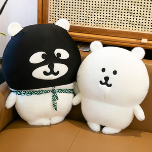 ของเล่นตุ๊กตาหมีแบบปักได้เองหมอนโซฟาผ้ากำมะหยี่นุ่มมากของขวัญสำหรับเด็กคว้าเครื่องรองรับบนโต๊ะ - Product Image 1