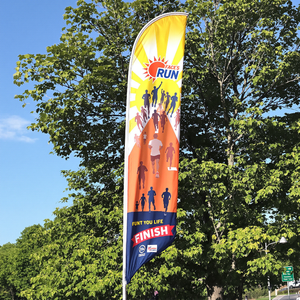 Custom Digital Printing Feather Flag Advertising Feather Banner Flags Promotional Flags and Banners for Advertising