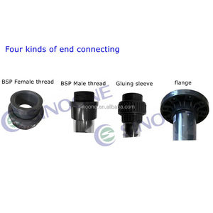 SINOONE Mixer statis plastik 63mm Diameter UPVC untuk mencampur air ozon cair produk plastik kualitas tinggi