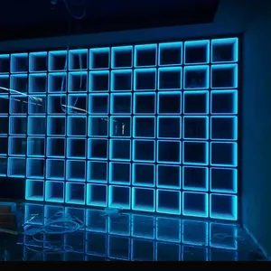 互动3D效果Dmx 50x50cm厘米发光二极管舞台板瓷砖舞台照明待售圣诞装饰DJ迪斯科派对
