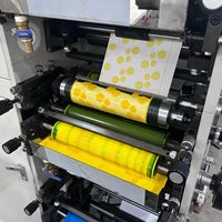 Mesin Cetak Kertas Thermal 5 Warna Model RTRY-420 dengan Pemotongan Rotary Die