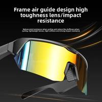 Lunettes de soleil sportives intelligentes personnalisées unisexes avec IA, Bluetooth, anti-UV, navigation, appels et musique pour l'extérieur