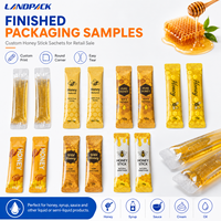 Fruit sap vloeibare melk groente kookolie palmolie tomatensaus pasta honing zakje sachet zak stick verpakking verpakkingsmachine