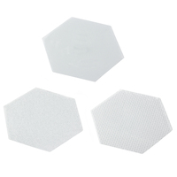 Autocollant de poignée de planche de surf hexagonale antidérapant résistant aux UV, adhésif sensible à la pression pour planches de surf, bateaux, yachts