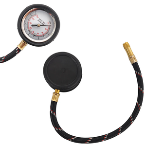 Manómetro Analógico Profesional para Neumáticos con Válvula Angular de 160 PSI para Fácil Acceso - Product Image 4