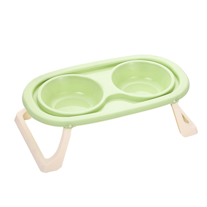 Bol double pliable à pieds hauts