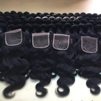Bundle de cheveux brésiliens de haute qualité 10a 12a 40 pouces un donneur meilleur style de vague naturelle de vison vierge en gros