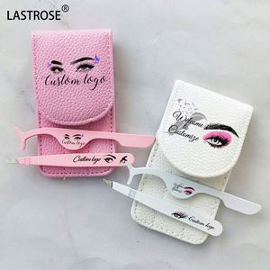Juego de Pinzas para Pestañas de Acero Inoxidable al por Mayor, Juego de Pinzas para Cejas OEM, Marca Privada, Logotipo Personalizado - Product Image 1