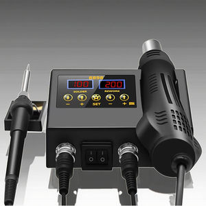 デジタル2-in-1 SMTはんだステーションホットエアガン調整可能温度と空気量トップセラー - Product Image 3