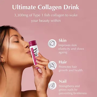 Collagène liquide oral en marque blanche OEM/ODM, complément alimentaire pour améliorer la peau, les cheveux et les ongles.