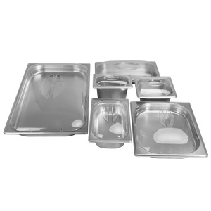 Bac Gastronorme en Plastique PC Transparent T2g pour la Restauration Hôtelière, Taille Standard, Couvercle Standard, EU USA - Product Image 1