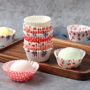 Sottobicchieri per Torte Verde Menta con Disegni Floreali e <span class=keywords><strong>Cuori</strong></span> Disegnati a Mano, Resistenti al Grasso, Usa e Getta, Adatti al Forno - Product Image 6