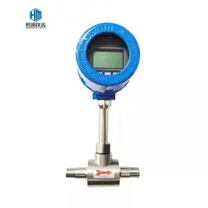 inline type high accuracy thermal gas mass flowmeter CE approved Thermal gas Mass flowmeter