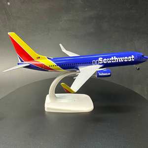 Modèle d'avion Airbus B-737 de Southwest Airlines, échelle 1/400, design moderne, matériau métallique durable - Product Image 2