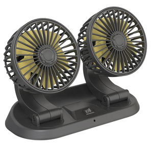 Ventilador de Aire para Coche de Doble Cabezal con Rotación de 360 Grados, Portátil, de 6 Pulgadas, <span class=keywords><strong>USB</strong></span>, con Aromaterapia Integrada y Viento Fuerte, Venta al por Mayor de Fábrica - Product Image 3
