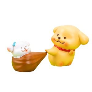 ตุ๊กตาเรซิ่นรูปสุนัขน่ารัก งานฝีมือประดับตกแต่งโต๊ะทำงาน ของขวัญสำหรับทุกเพศ อายุ 8-13 ปี สินค้าสำเร็จรูป - Product Image 2