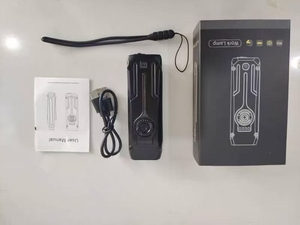 Lampe torche rechargeable multifonctionnelle RGB, lumière UV LED 395NM, pointeur laser rouge, lampe de travail magnétique, lampe torche EDC compacte et portable - Product Image 4