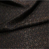 Dunkelgrüner Chinesischer Traditioneller Mongolischer Gewandstoff Brokat Jacquard für Herren Damen Kleidung Hemd Vorhang Sofa
