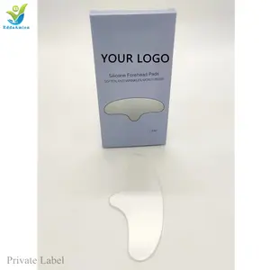 1 Buah Stiker Penghilang Kerut Silikon Dapat Dipakai Ulang Stiker Wajah Dahi Leher Mata Bantalan Gel Mata Penuaan Anti Keriput