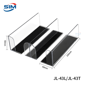 Diviseur d'<span class=keywords><strong>étagère</strong></span> magnétique professionnel en PS, en forme <span class=keywords><strong>de</strong></span> T/L, surface lisse, organisateur <span class=keywords><strong>de</strong></span> présentation transparent pour supermarché - Product Image 5